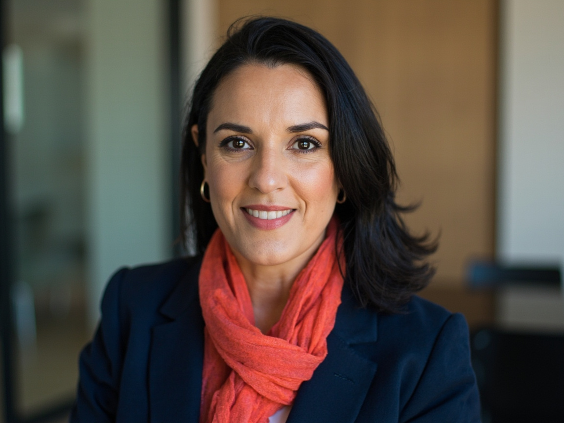 Portrait of Yasmine Saeed, Strategy Director