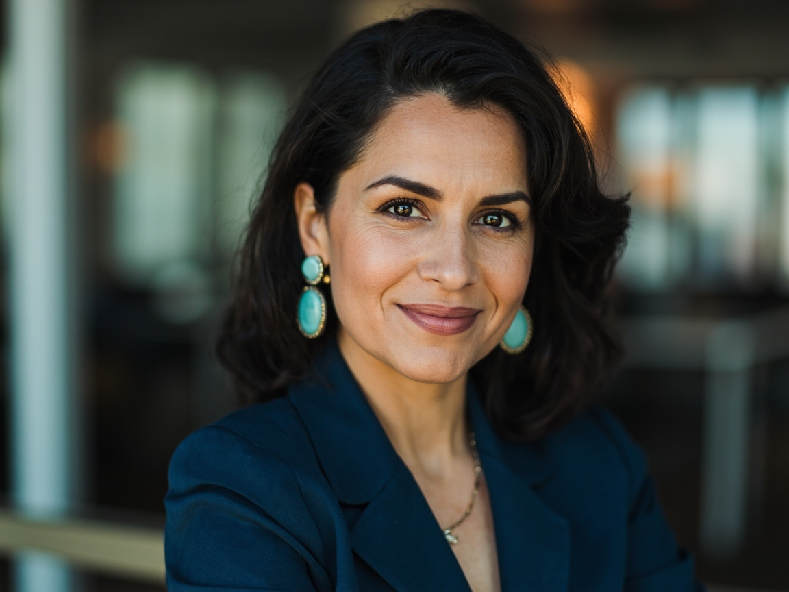Portrait of Maya Ibrahim, Brand & Design Lead